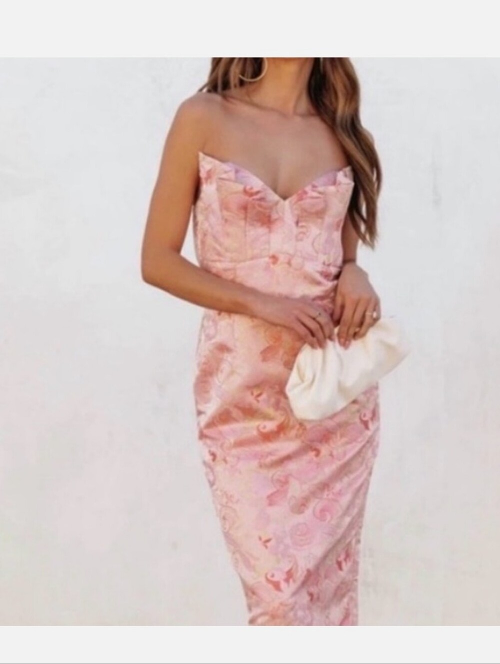 Vici Strapless Dress, NWT